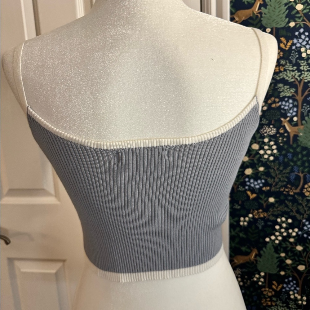 Gray Ribbed Knitwear Set​ - Picture 3 of 6